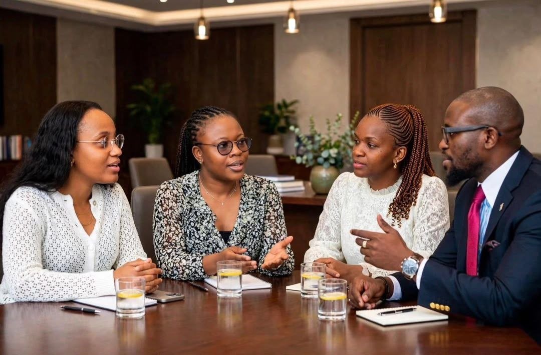 Bureau moderne de BGL Consult à Kinshasa
